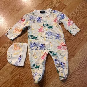authentic GUCCI disney onsie with hat